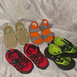 Toddler Boys Shoe Lot · 4 pair total